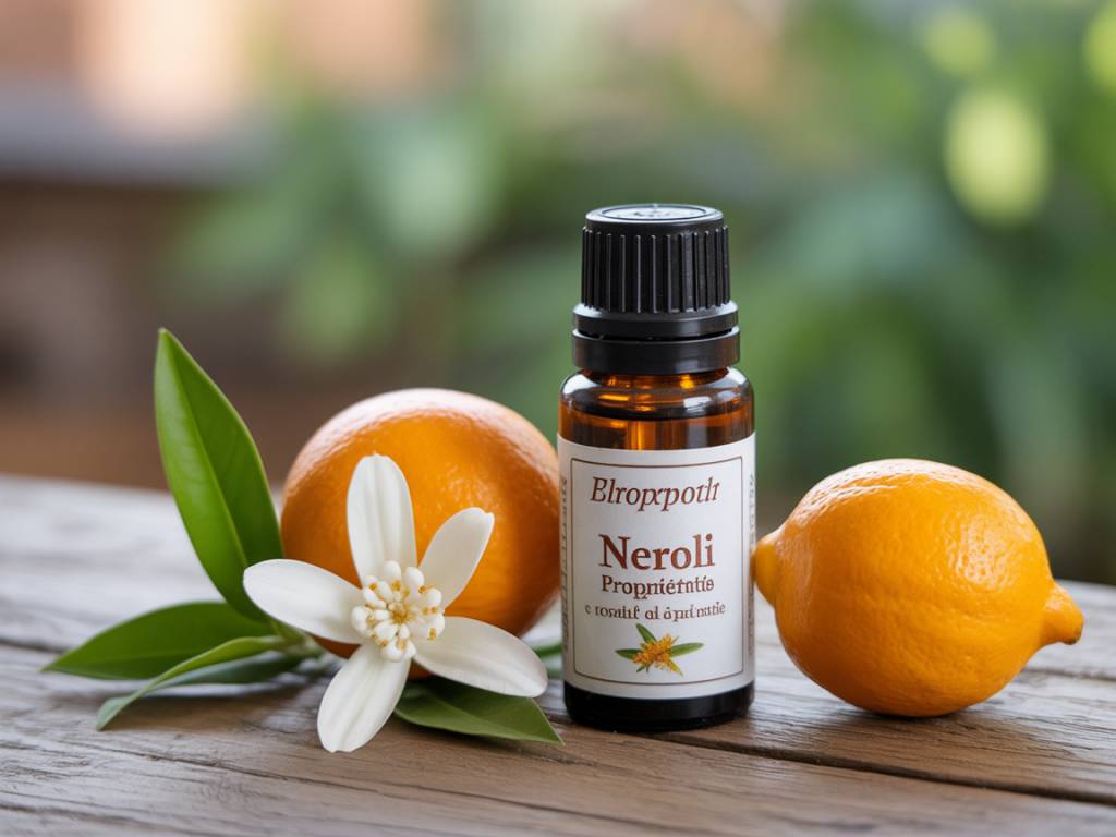 Huile essentielle neroli : propriétés apaisantes et utilisation en cosmétique